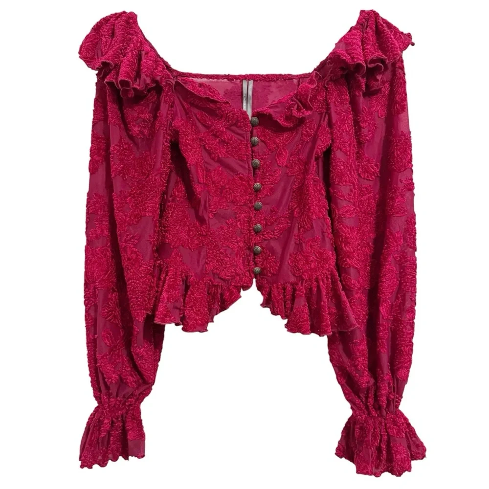 Anthropologie burnout velvet